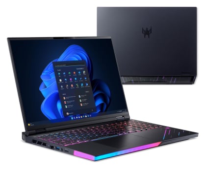 Laptop 15" - 16" Acer Predator Helios 16 U9-275HX/96GB/4TB/W11 RTX5070Ti OLED